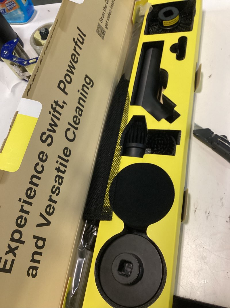 Condition photo showing As Is for hoto cordless spin scubber
