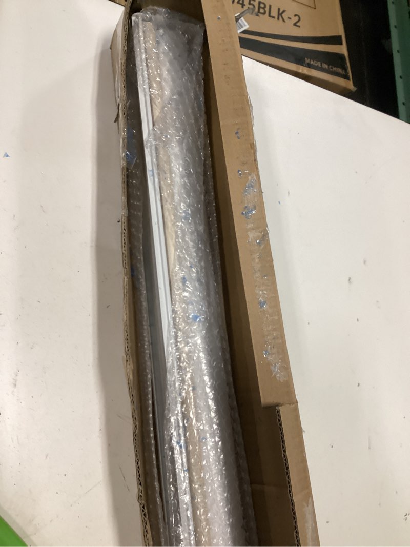 Condition photo showing As Is for seeye blackout roller shades for windows, cordless, roller blinds, linen fabric window blinds, thermal insulated fabric uv protection, room darkening shades for home,office (line beige, 44" w x 72" h) beige 44"w x 72"h