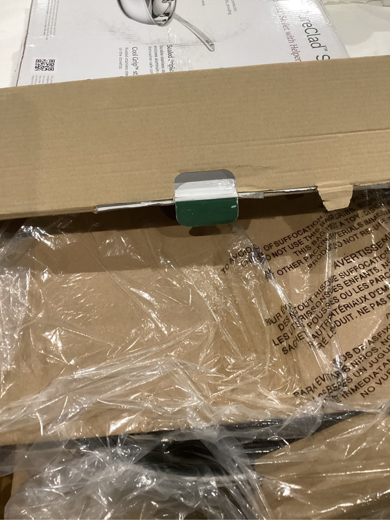 Condition photo showing Good Condition for Cuisinart PureClad™ PureClad™ Triple-Ply 12" Stainless Steel Skillet with Helper Handle and Cover. PCT22-30HC 12 Inch Skillet