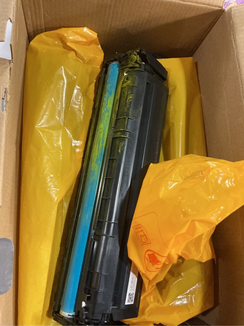 Condition photo showing As Is for 218A Toner Cartridges 4 Pack (with Chip) Compatible Replacement for HP 218A 218X for Color LaserJet Pro 3201dw MFP 3301fdw 3301cdw 3301sdw Printer Ink W2180A W2180X High Yield (BCMY, 4-Pack) 218A Toner with Chip Black/Cyan/Yellow/Magenta