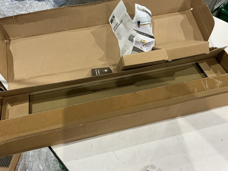 Condition photo showing Good Condition for kes glass shelf for bathroom, 24 inch bathroom shelf with tempered glass and polished chrome bracket wall mounted 2 pack, bgs3201s60-p2 polished finish 24 inch (2 pack)