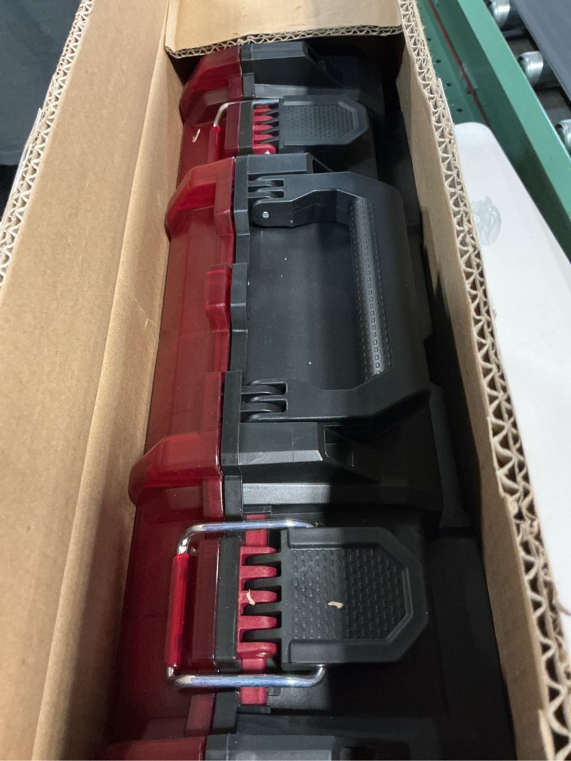 Condition photo showing Good Condition for hyper tough hyper stack tool box organizer, red