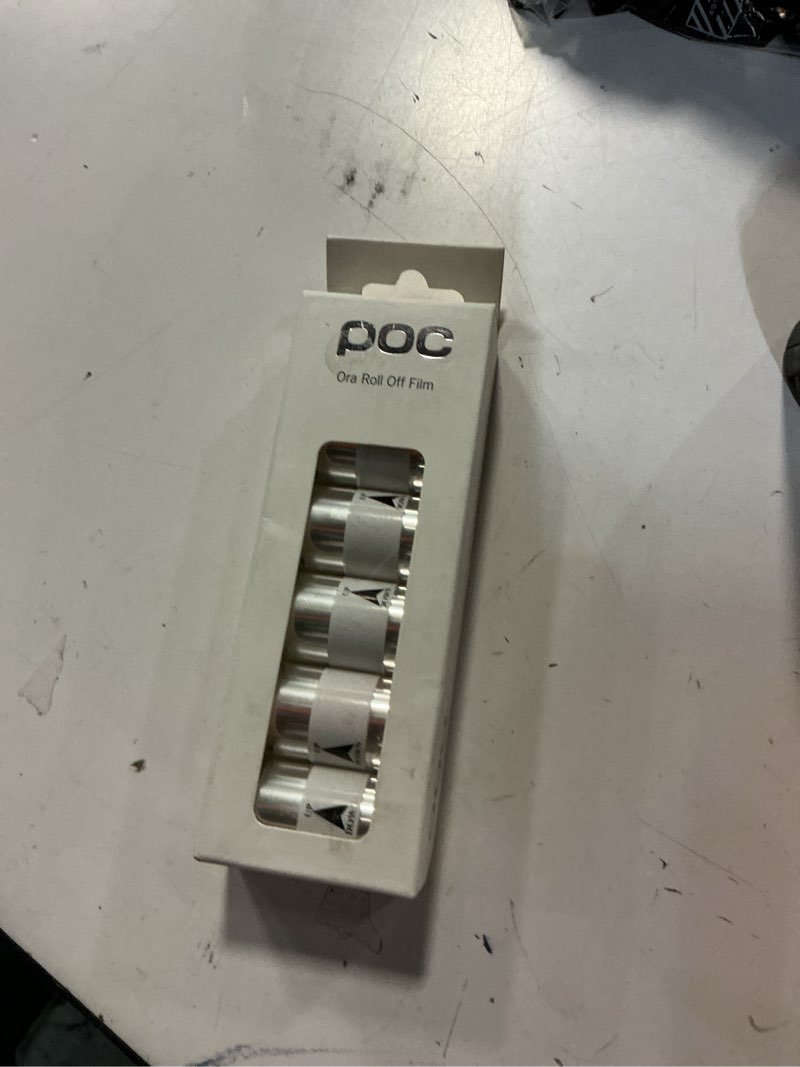 Condition photo showing New/Like New for poc, ora roll off film, transparent, one size