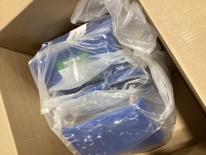 Condition photo showing Good Condition for songbird essentials mealworm feeder blue/grey