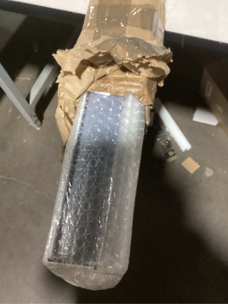 Condition photo showing Good Condition for LazBlinds Cordless Zebra Blinds for Windows, Free-Stop Roller Windows Shades with Cassette, Light Filtering Dual Layer Sheer Shades for Home and Office, 63" W x 72" H, Grey - Linen Grey - Linen 63" W x 72" H