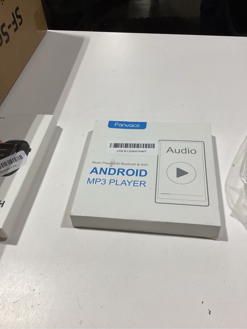 Condition photo showing New/Like New for similar to 80gb mp3 player with bluetooth and wifi, android mp3 & mp4 players with 4\" touchscreen and speaker, mp3 music player with spotify, audible, amazon music, play store (purple)