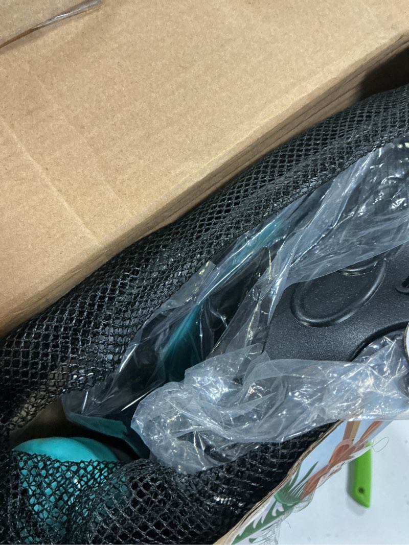 Condition photo showing New/Like New for ubekezele snorkeling gear for adults men women,4 in 1 snorkel set with panoramic view diving mask anti-fog anti-leak,dry top snorkel,fins and travel bag for swimming,snorkeling and travel diving green small-medium