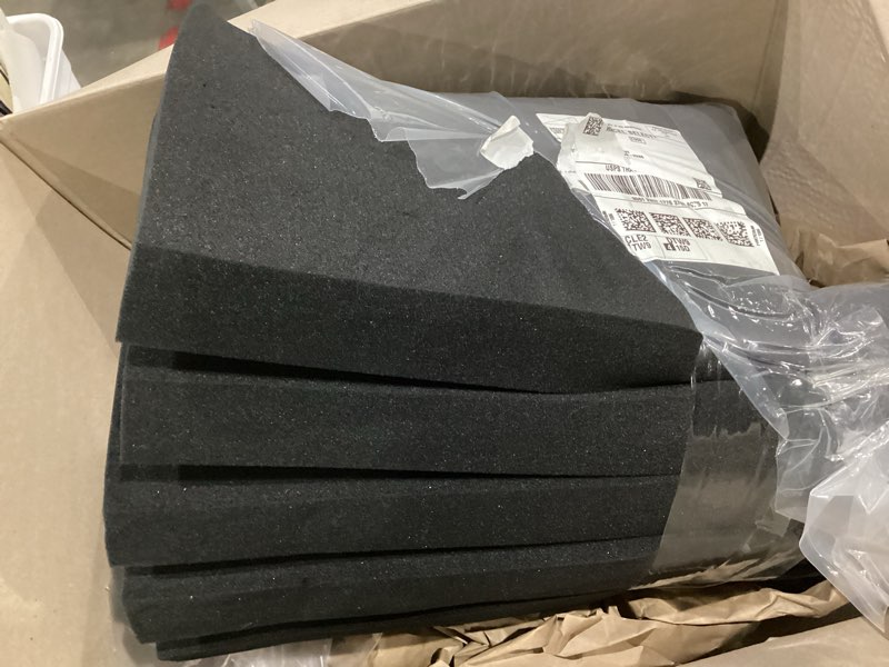 Black foam sqaures 6 pieces