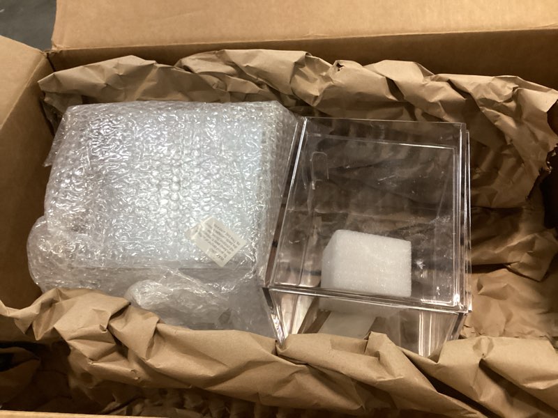 Condition photo showing Good Condition for STORi Audrey Stackable Bin Clear Plastic Organizer Drawers | 2 Piece Set | Organize Cosmetics and Beauty Supplies on a Vanity | Made in USA 6.75" Tall