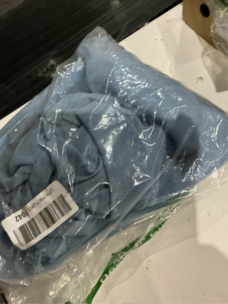 Condition photo showing Good Condition for meetjen women's sparkly cocktail dress a line ruched tulle sequin short prom dresses for teens 2026 summer party large grey blue