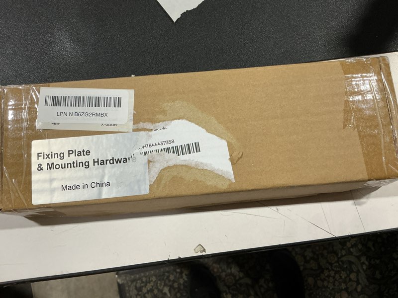 Condition photo showing Good Condition for fixing plate with rubber expansion bolts, adjustment sheets, screws