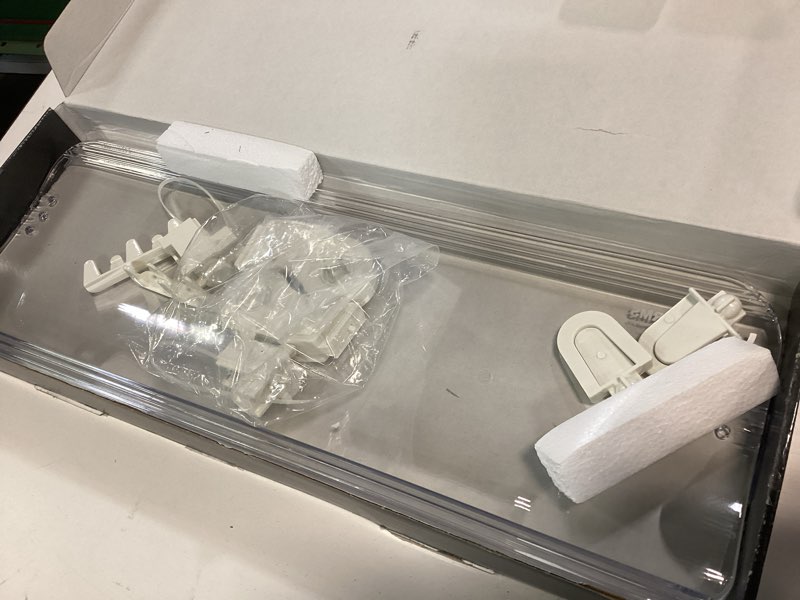 Condition photo showing Good Condition for WITFORMS CENTRAL Adjustable AC Air Deflector - 360° Rotatable - Extends 24" to 43" Length - Fits Most Standard Central Air Vents - Transparent Design - Measure Before Purchase