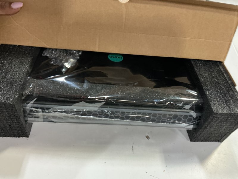 Condition photo showing New/Like New for llano V12 Ultra Laptop Cooling Pad with Smart Software Control, RGB Gaming Laptop Fan Cooler Stand, 5.5" Turbo Fan, Adjustable Speed, 3*USB 3.0 Ports, 3 Height Stands, for 15.6"-19" Laptops, Black