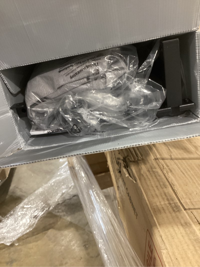 Condition photo showing Good Condition for Box Spring for Queen Bed, 5 Inch Low Profile Queen Box Spring Only Bed Base, Heavy Duty Metal Frame Mattress Foundation with Fabric Cover, Easy Assembly-Noise Free Queen 5 Inch