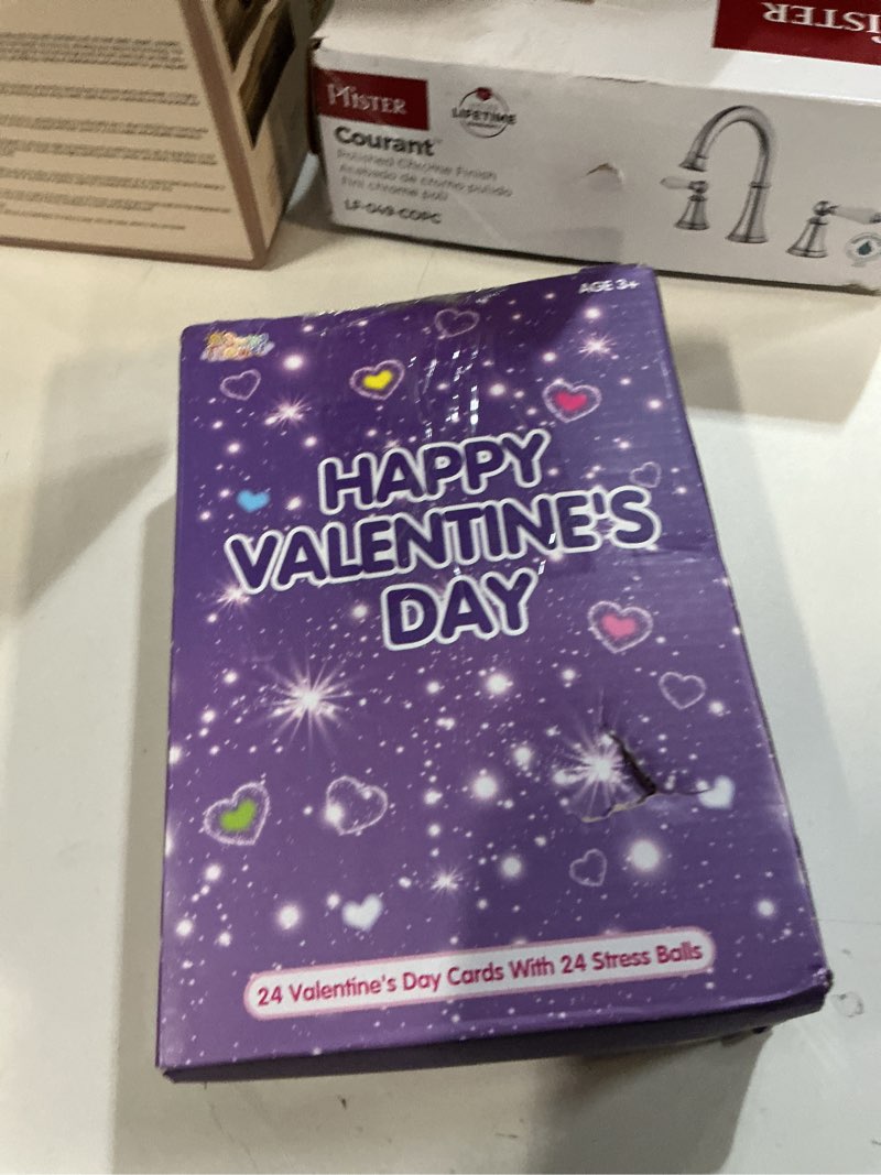 Condition photo showing New/Like New for SpringFlower Valentines Day Cards For Kids With Stretchy Balls Toys, Classroom Valentines Exchange Gifts, 24 Pack Valentines Party Favors For Kids, School Classroom Valentine's Prizes