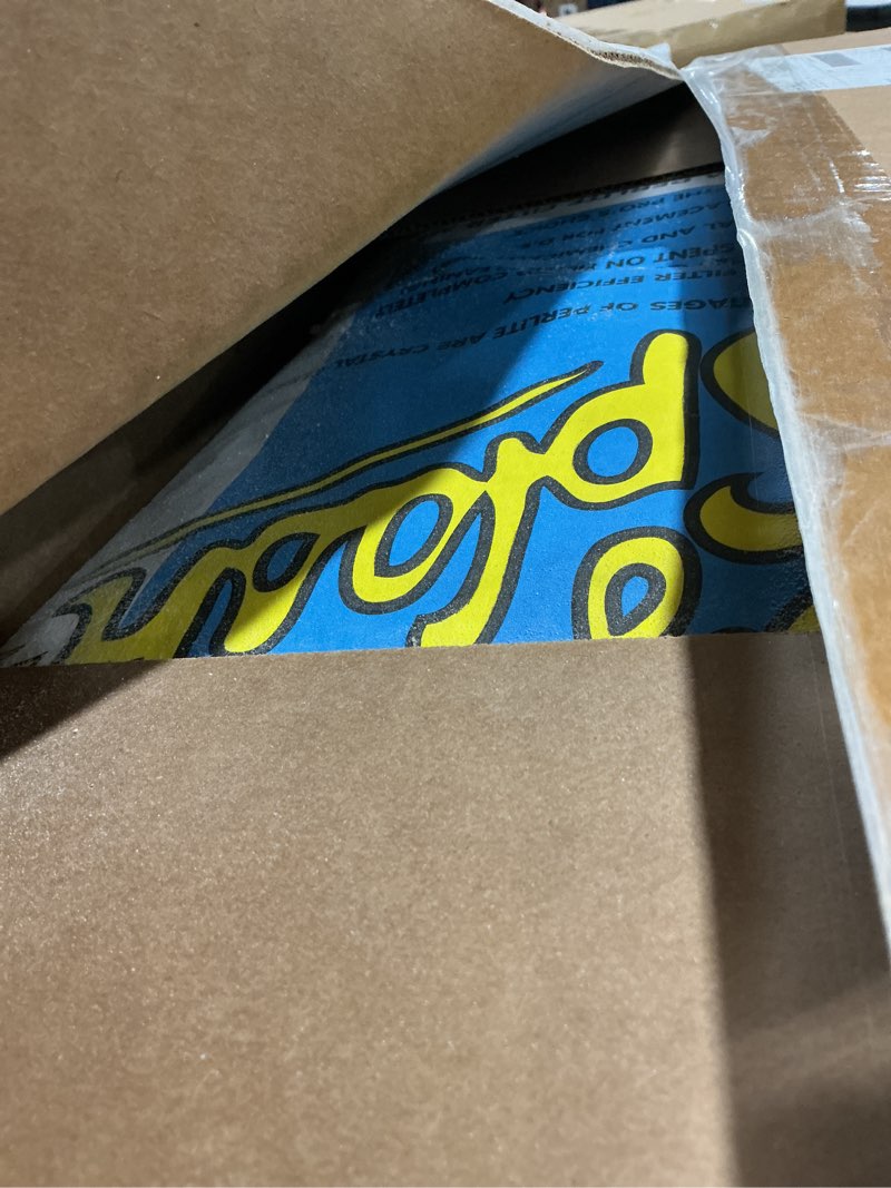 Condition photo showing As Is for AquaPerl-12 4212 Filter Powder D.E. Alternative for Swimming Pools, 12-Pou, White (Package May Vary) DE Pool Filters Alternative