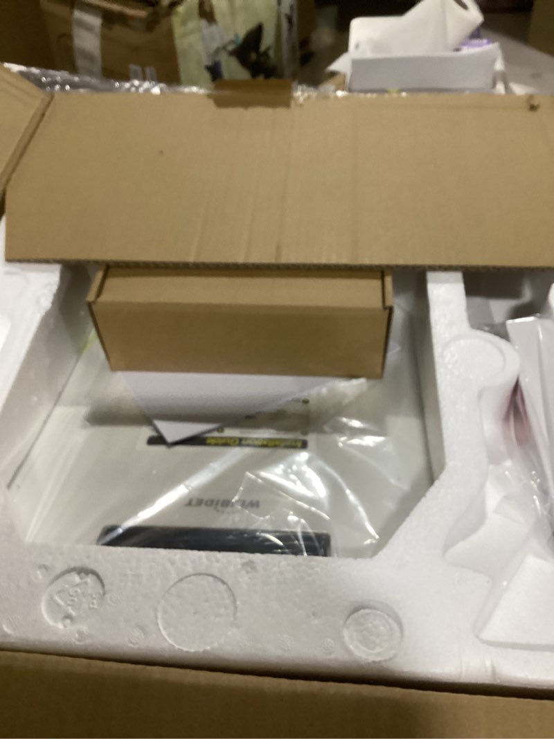 Condition photo showing Good Condition for bidet toilet seat with remote control, electronic heated bidet seat with adjustable warm water and pressure, warm air drying, display screen, night light, slow closed toilet lid, elongated oval
