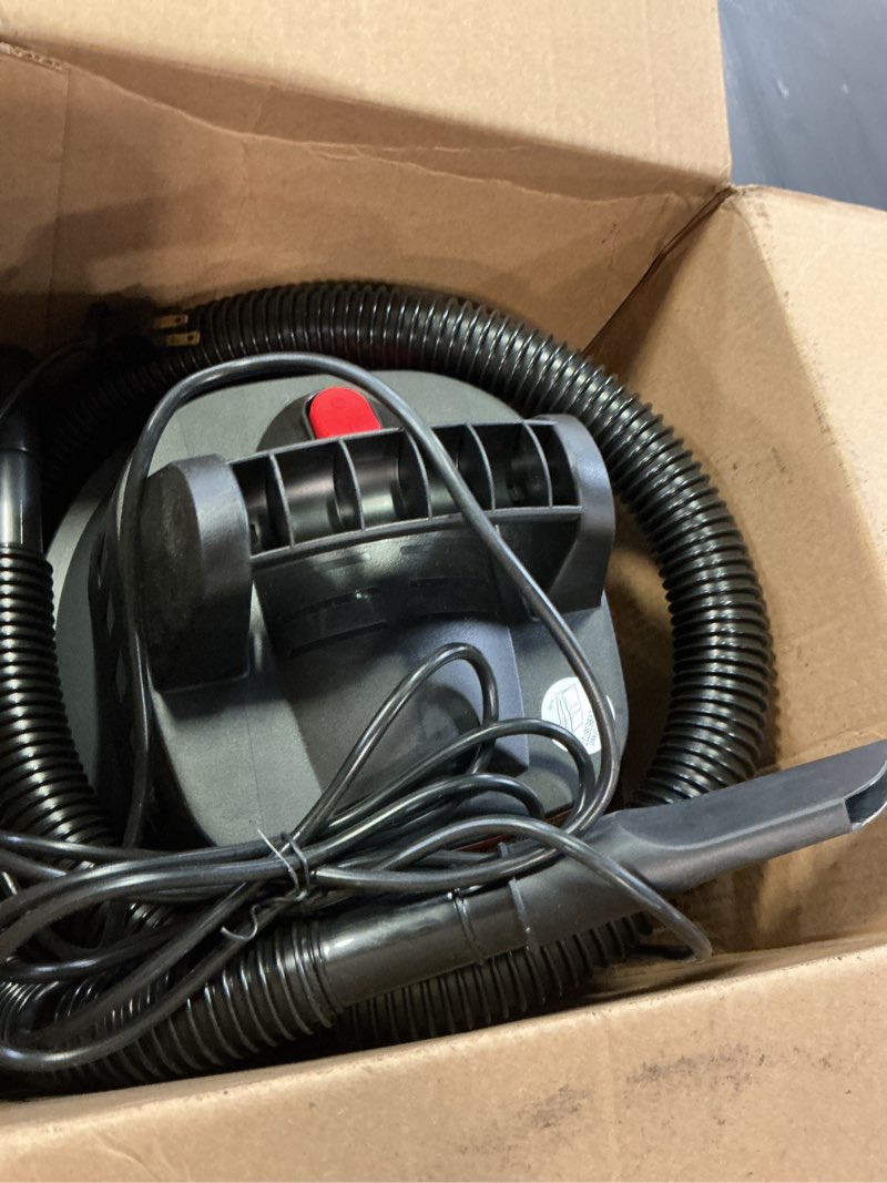Condition photo showing Good Condition for craftsman cmxevbe17250 2.5 gallon 2.5 peak hp wet dry vac, portable shop vacuum wet and dry with filter bag, hose and attachments for cleaning in the home