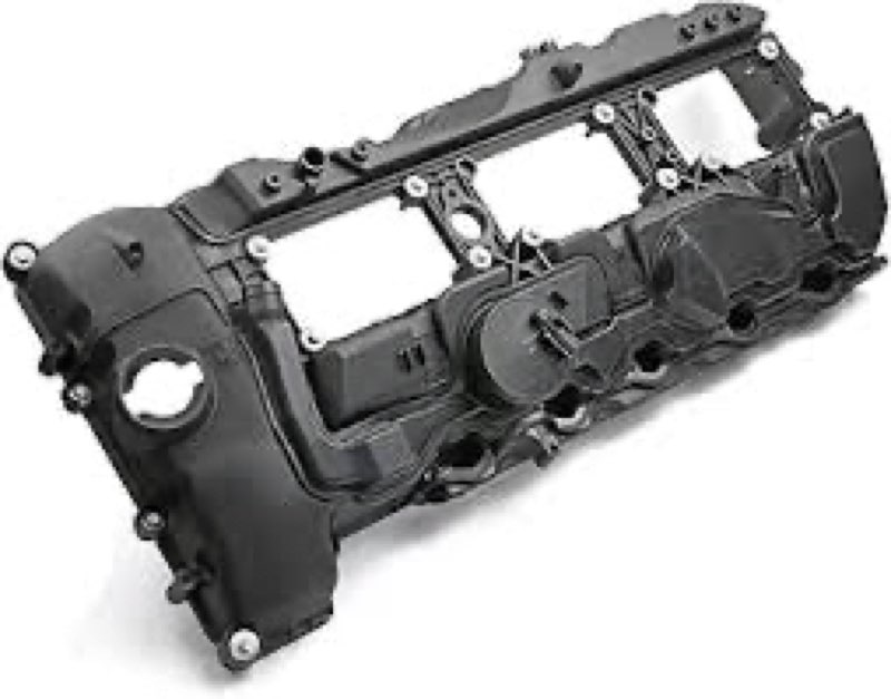 MITZONE N55 Engine Valve Cover with Gasket Bolts Kit & Oil Cap for BMW 2010-2017 335i 535i 2011-2019