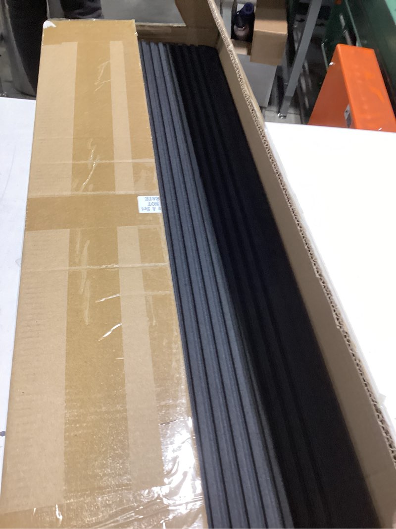 Condition photo showing Good Condition for Kritkin Lightweight EVA Threshold Ramp for Wheelchairs, Walking, Scooter, Driveway Curb Handicap Ramp with Non-Slip Surface for Doorways Home Bathroom(Black,36" l X 12" w X 2" h) 36"l X 12"w X 2"h Black