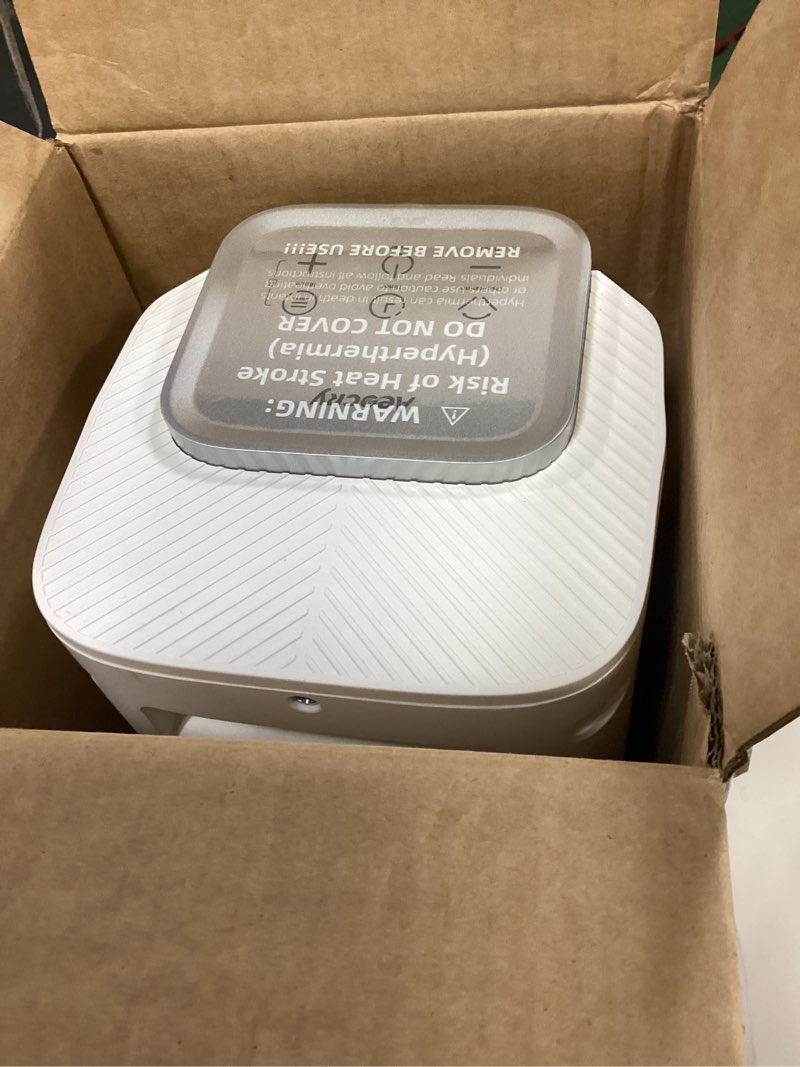 Condition photo showing Good Condition for 3rd-Gen AEOCKY Space Heater with AI Thermostat, 1500W PTC Electric Heaters for Indoor Use With Remote, 70° Oscillation, Utmost Silence, Safe Portable for Office, Bedroom, Room, Home (White)