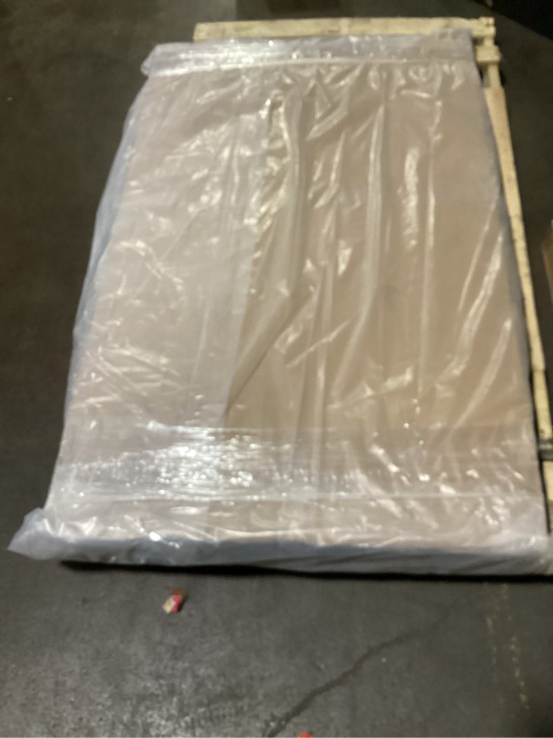 Condition photo showing New/Like New for woodbridge 60" x 36" solid surface shower base in white with center drain,single threshold,slip-resistant shower pan for alcove installation 60"x36" center drain