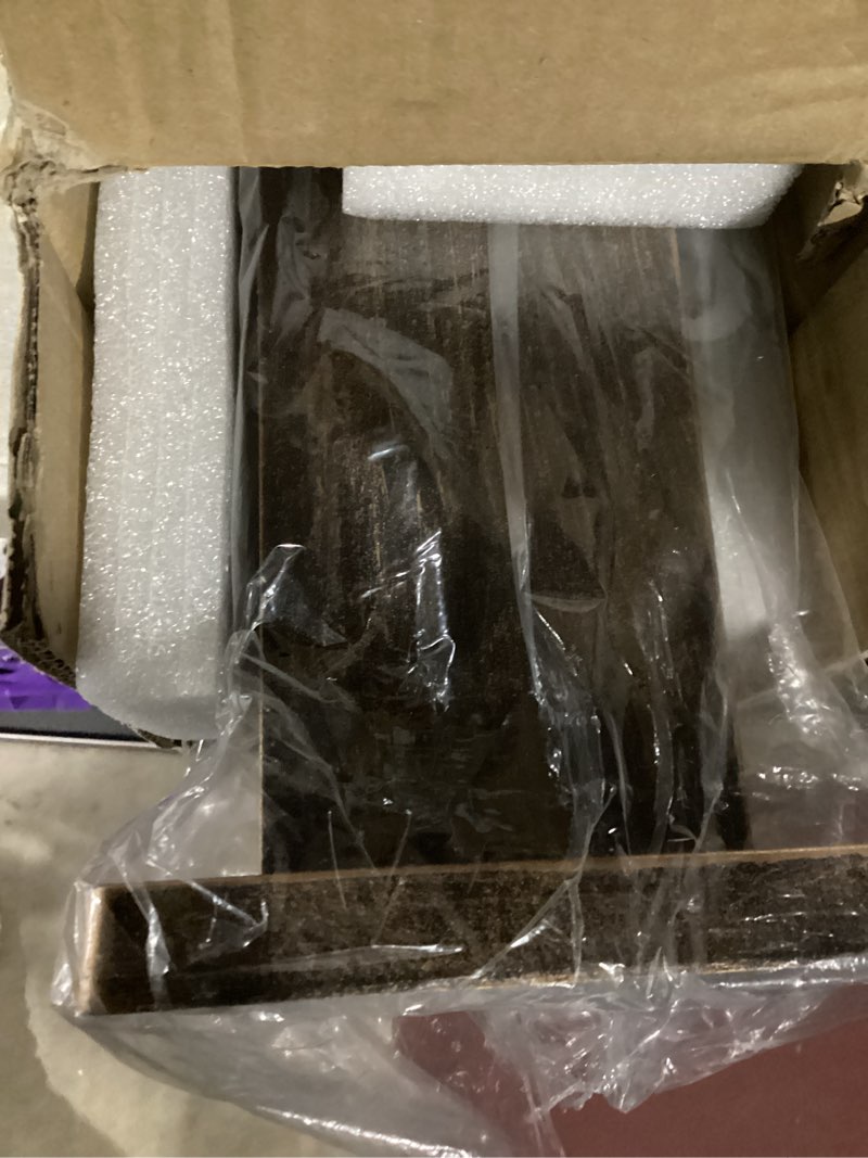 Condition photo showing Good Condition for SLAWA Outdoor Pathway Lights Rustic Bronze Outside Landscape Pillar Pole Lamps E26 Patio Porch Exterior Floor Lamp IP65 Waterproof Bollard Light Aluminum Stand Post Pole Lamp for Yard Sidewalk Light Bronze BB-GT-L-60CM