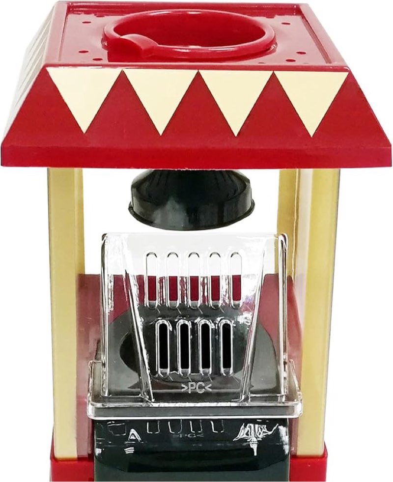 fixturedisplays® mini popcorn machine carriage shape tabletop popcorn maker 9" l x 7" w x 15 1/2" h 15914