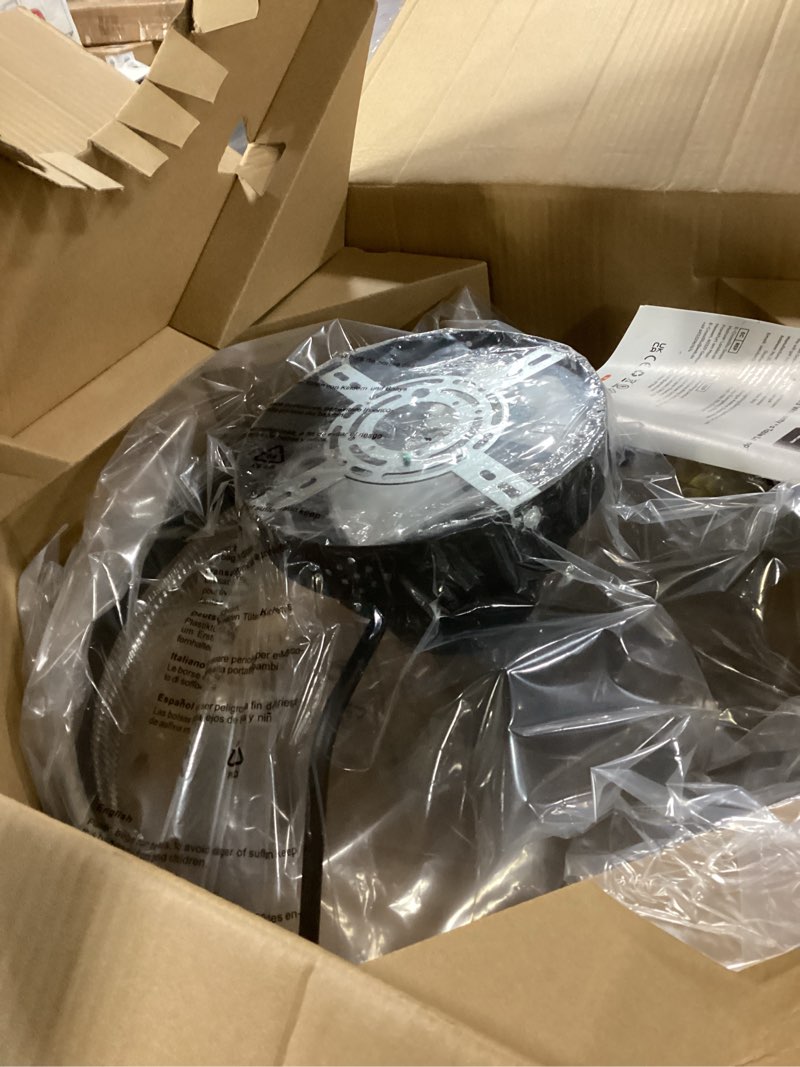 kejector Low Profile Ceiling Fan with Light,20 Inch Fandelier Ceiling Fans with Lights and Remote Ap