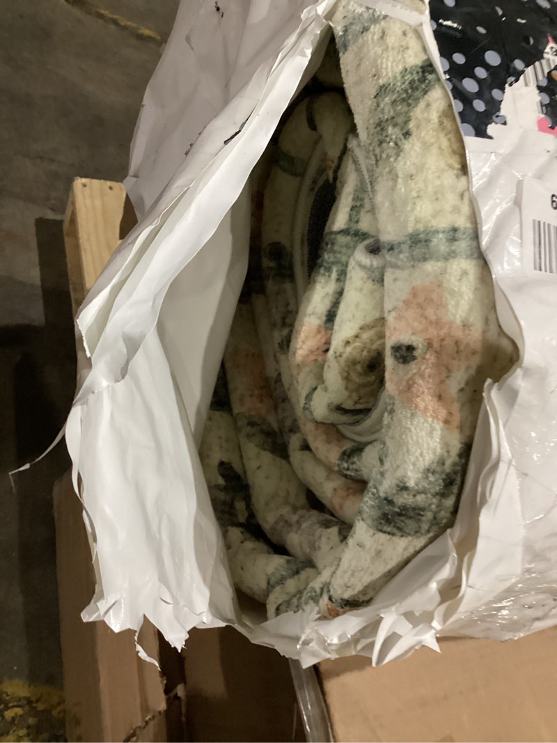 Condition photo showing Good Condition for Loloi Rifle Paper Co. Laurel Collection LAU-04 Cream/Multi 6'-6" x 9'-2" Area Rug Cream / Multi 6'6" x 9'2" (Rectangular)