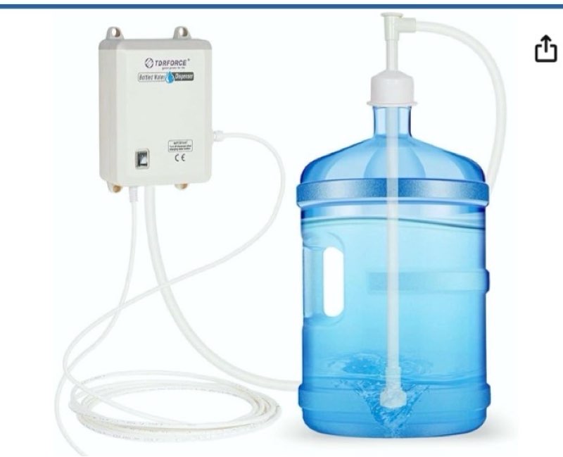 bottle water dispenser pump system
