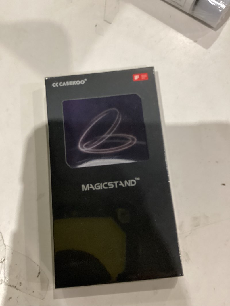 Condition photo showing Good Condition for CASEKOO Patented Magnetic Ring Stand for Samsung Galaxy S25 Plus Case [16FT Military Drop Protection] [Compatible with MagSafe] Matte Translucent Slim S25 Plus Case 6.7'' 2025, Translucent White Samsung Galaxy S25 Plus Case White