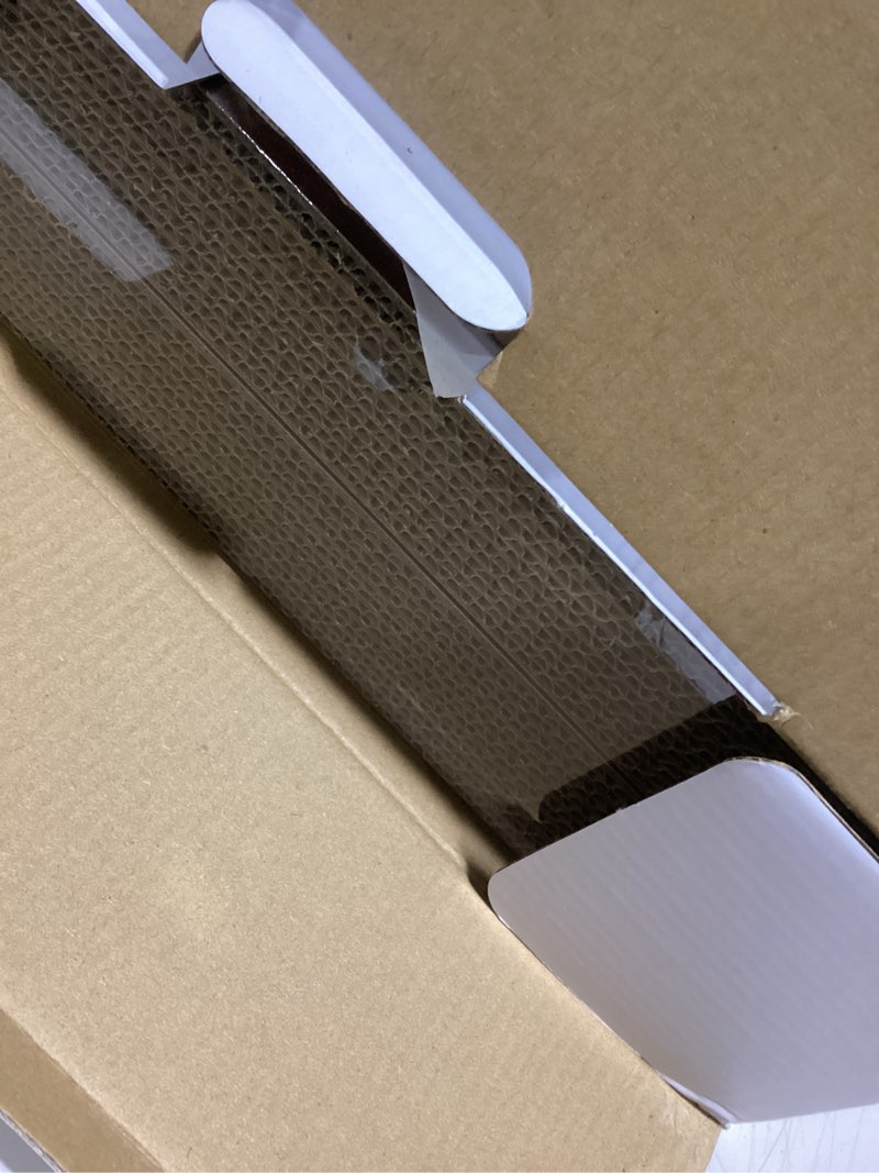 Condition photo showing Good Condition for Necoichi Cat Scratcher Tower for Indoor Cats - Cat Scratching Post Lounger with Reversible Usability and Extra Comfort for Lounge, Cardboard Bed Couch / (Regular, Dark Cherry) Regular Tower DarkCherry