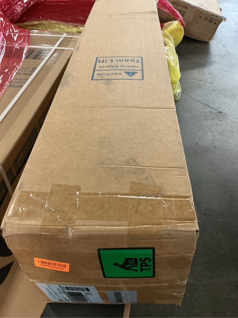 Condition photo showing New/Like New for full size mattress, 12 inch hybrid mattress in a box with individual pocket spring, gel memory foam and euro top, medium firm feel with motion isolation, pressure relief, edge support, black full 12 inch