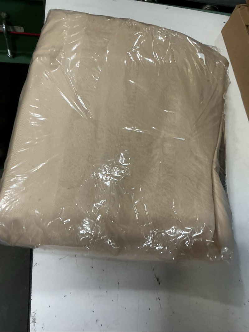 Condition photo showing Good Condition for loriano 2-seater patio sofa cover, 100% waterproof for outdoor loveseat covers, 600d oxford fabric heavy duty lawn patio furniture covers 60" w x 40" d x 33" h beige/brown 60"w x 40"d x 33"h