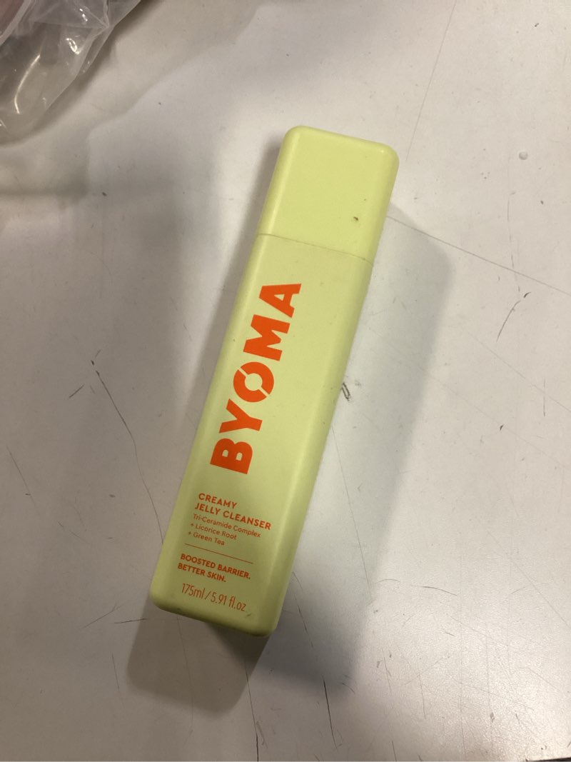 Condition photo showing As Is for BYOMA Creamy Jelly Cleanser - Hydrating Facial Cleanser for Skin Barrier Repair -Tri-Ceramide Face Wash for Sensitive Skin & All Skin Types - Gently Removes Makeup & Excess Oil - 5.91 fl oz