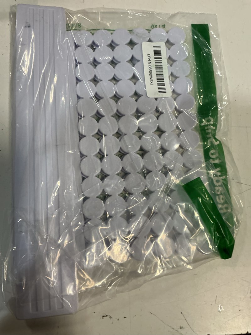 Condition photo showing Good Condition for Bligli Small Sink Mat,2 Pack White 11.2x12.7inch Sink Protector Mats for Bottom of Kitchen Sink, Dish Drying Mat for Dishes and Glassware, Fast Drain