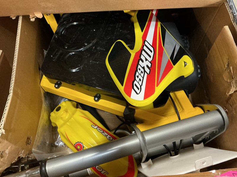 Condition photo showing Good Condition for razor mx650 dirt rocket electric motocross off-road bike - yellow mx650 yellow