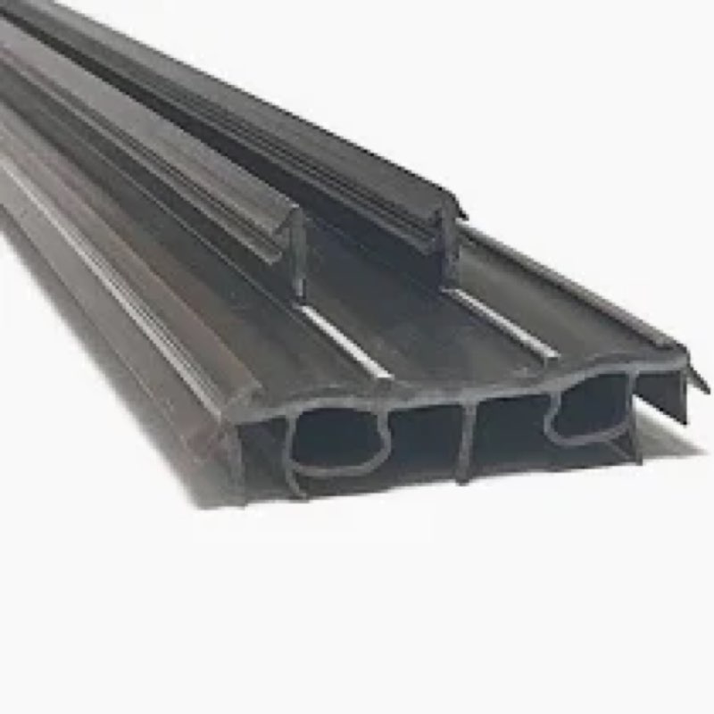 door draft stopper, cuttable concealed kerf/channel fit under door seal, draft stopper threshold sea