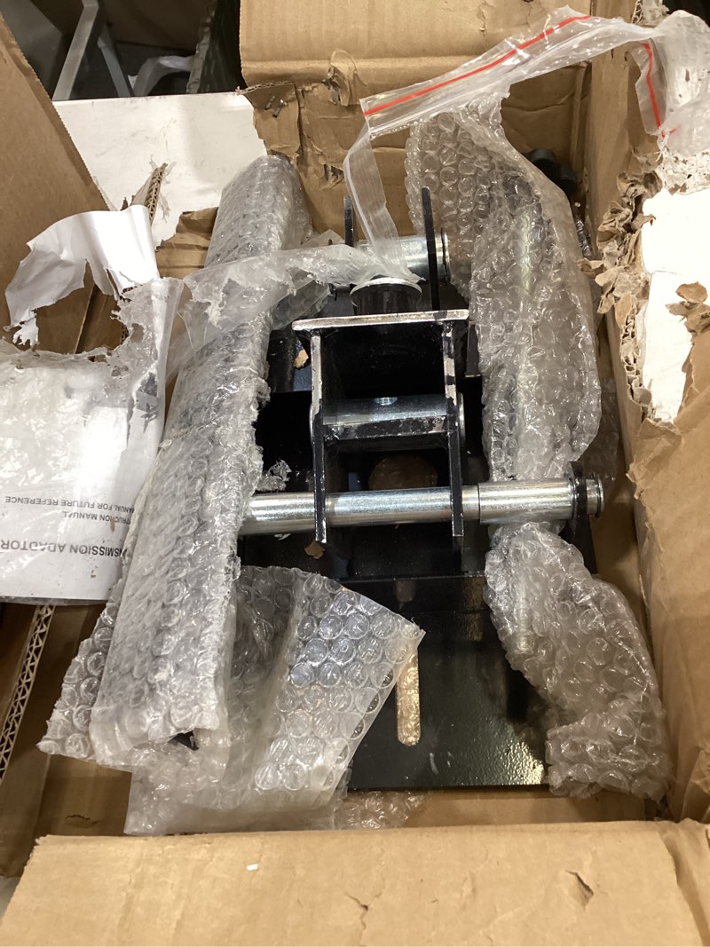 Condition photo showing New/Like New for ejoyous transmission jack adapter, 500 kg, adjustable, steel | 500 kg load capacity, steel construction, 30 inclination, 2334 cm working width, suitable for hydraulic jacks.