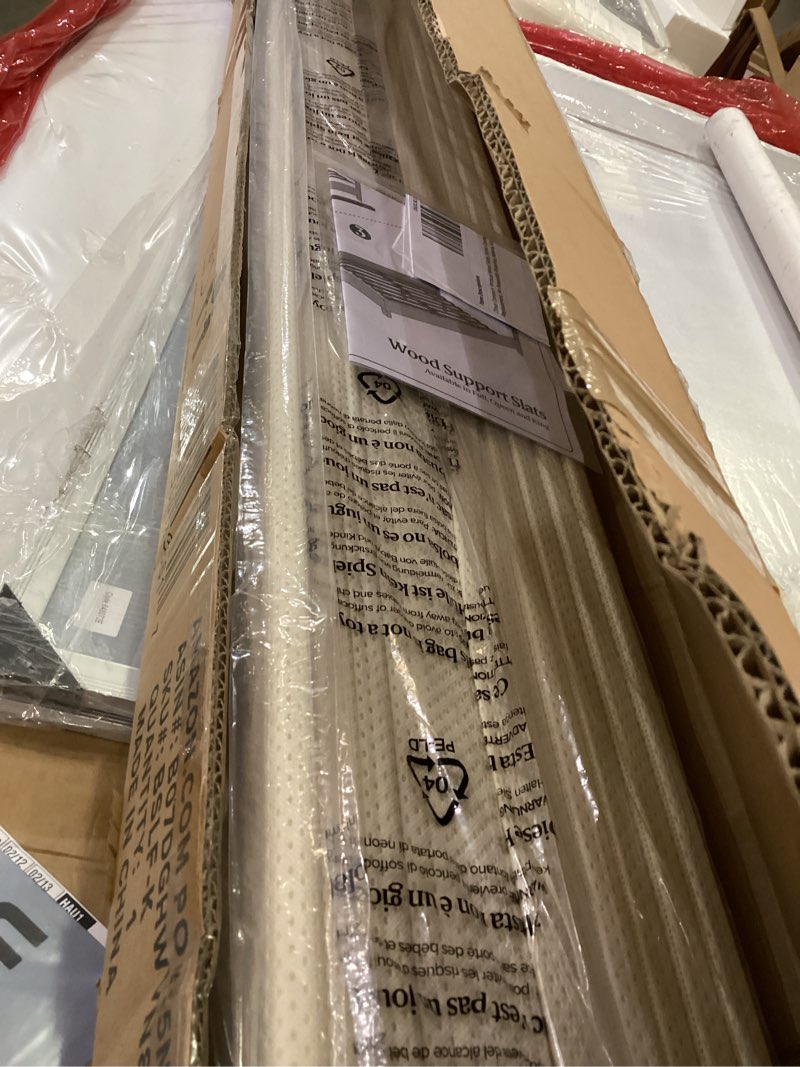 Condition photo showing Good Condition for Zinus Compack Vertical Wood Slats, Fabric Covered Bunkie Board, Box Spring Replacement, No Assembly Required, Natural, King King Slats