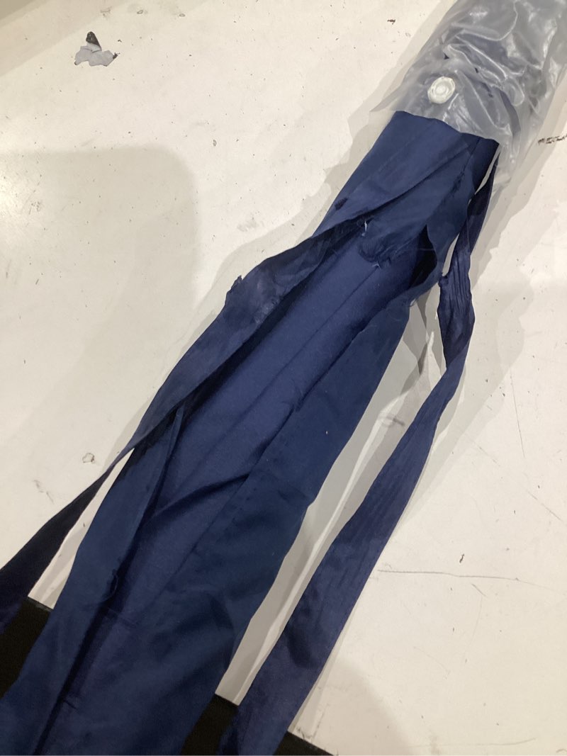 Condition photo showing As Is for golf umbrella large 54/62/68/72 inch, extra large oversize double canopy vented windproof waterproof umbrella, automatic open golf umbrella for men and women and family. navy blue 62 inch
