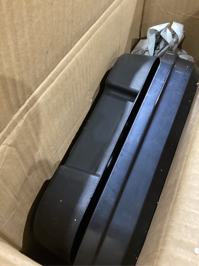 Condition photo showing As Is for merach vibration plate exercise machine, vibrating plate with led touch screen, remote control, bluetooth & resistance bands, home fitness machine 150 watts for fullbody workout