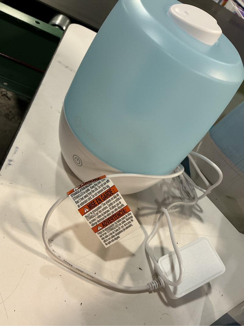 Condition photo showing Good Condition for safety 1st compact cool mist humidifier - blue