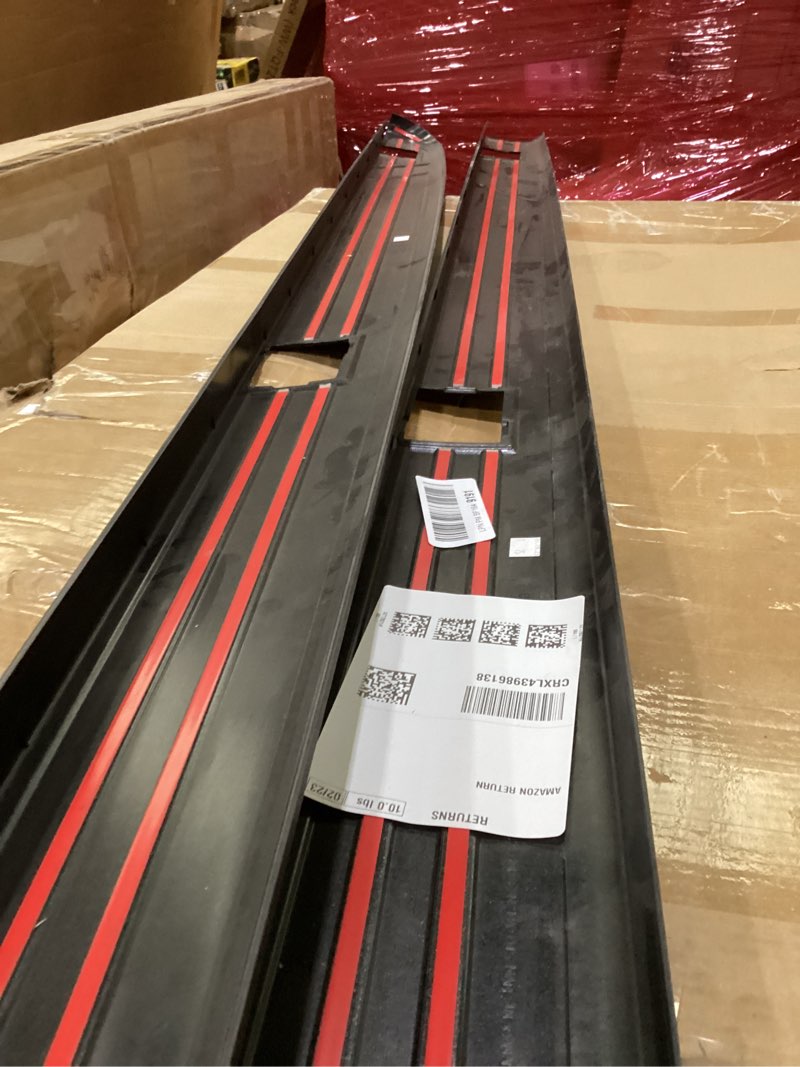 Condition photo showing As Is for GM Accessories 17802472 Long Box Side Rail Protectors in Black (Pack of 2)