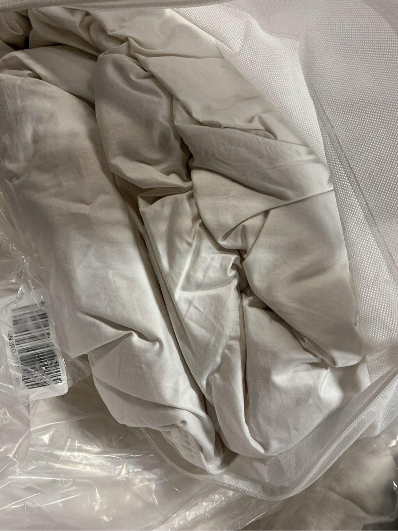 Condition photo showing Good Condition for all-season premium down comforter, full/queen, down