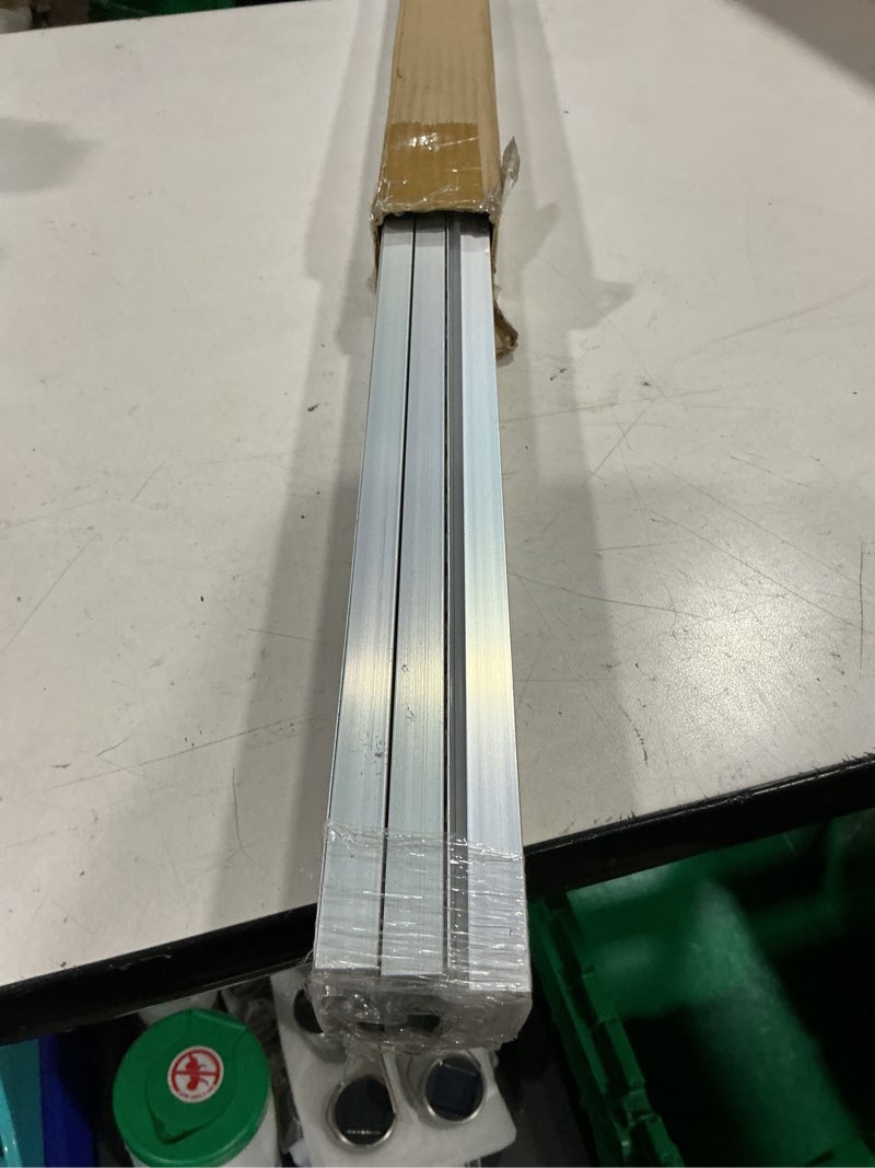 Condition photo showing Good Condition for inshareplus plaster-in led channel, 3.3ft/1m 6pack led aluminium channel with milky diffuser, trimless recessed single-sided aluminum profile led strip diffuser for under cabinet and corners of wall single-edge-6-pack (recessed)