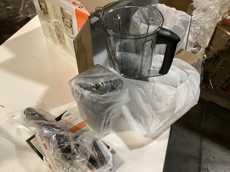 Condition photo showing New/Like New for 3-in-1 Blender and Food Processor Combo for Smoothies Shakers, 1500W(32000 RPM) Professional Blenders for Kitchen, Adjustable Speed, 68oz BPA-Free Plastic Jar, 30s Self-Cleaning (68 oz)