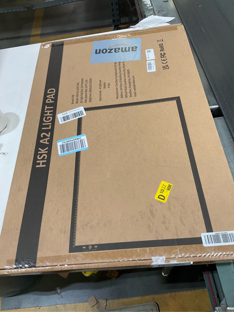 Condition photo showing Good Condition for hsk a2 led artist tracing light box copy table, adjustable high brightness light pad for tatto drawing, sketching, animation,diamond painting accessories