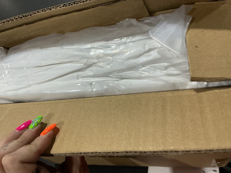 Condition photo showing Good Condition for easeland queen size mattress pad pillow top mattress cover quilted fitted mattress protector cotton top stretches up 8-21" deep pocket cooling mattress topper (60x80 inch, white) white queen